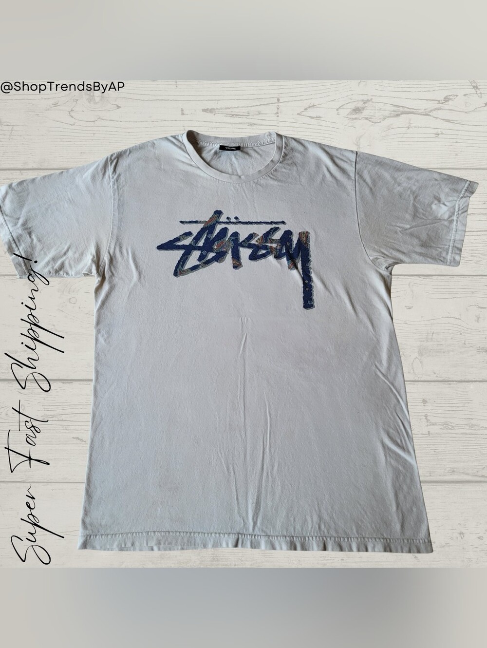 Stussy Vintage Liberty Bandana Paisley Tee